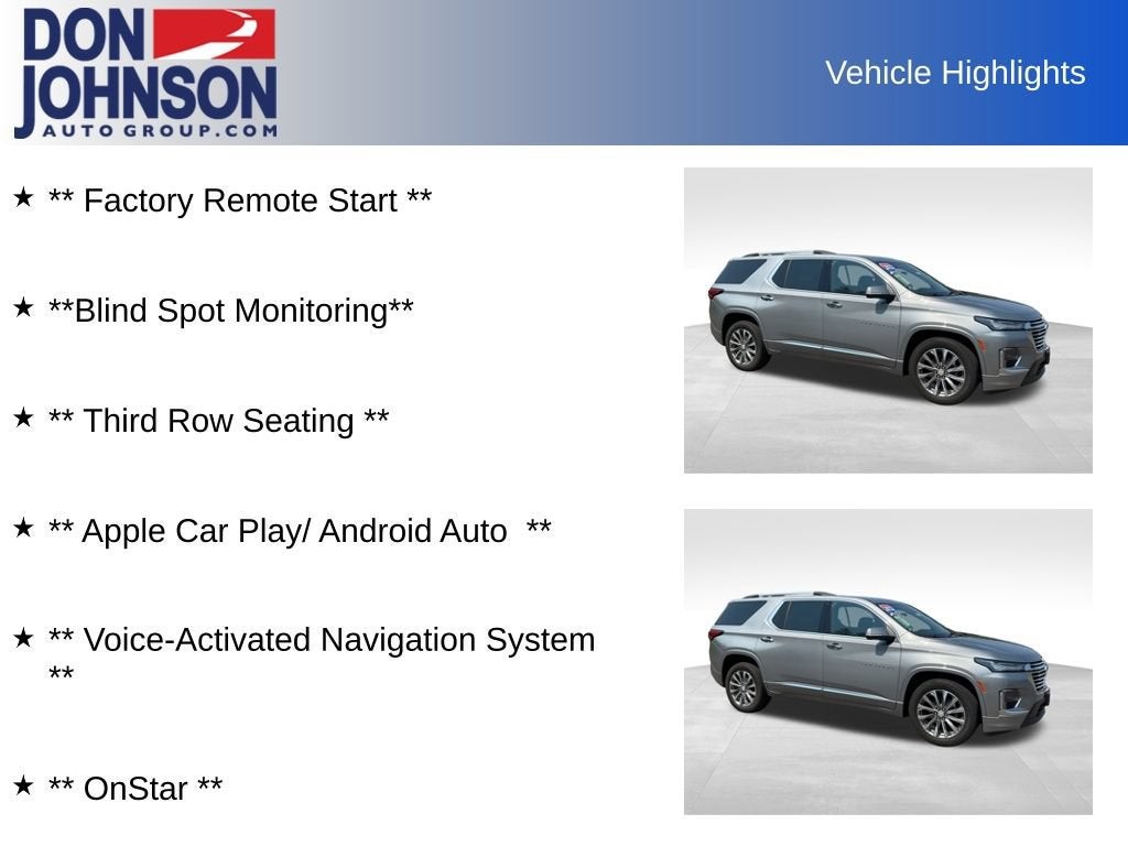 2023 Chevrolet Traverse Premier