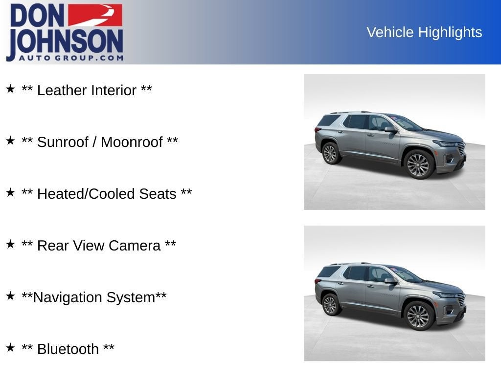 2023 Chevrolet Traverse Premier
