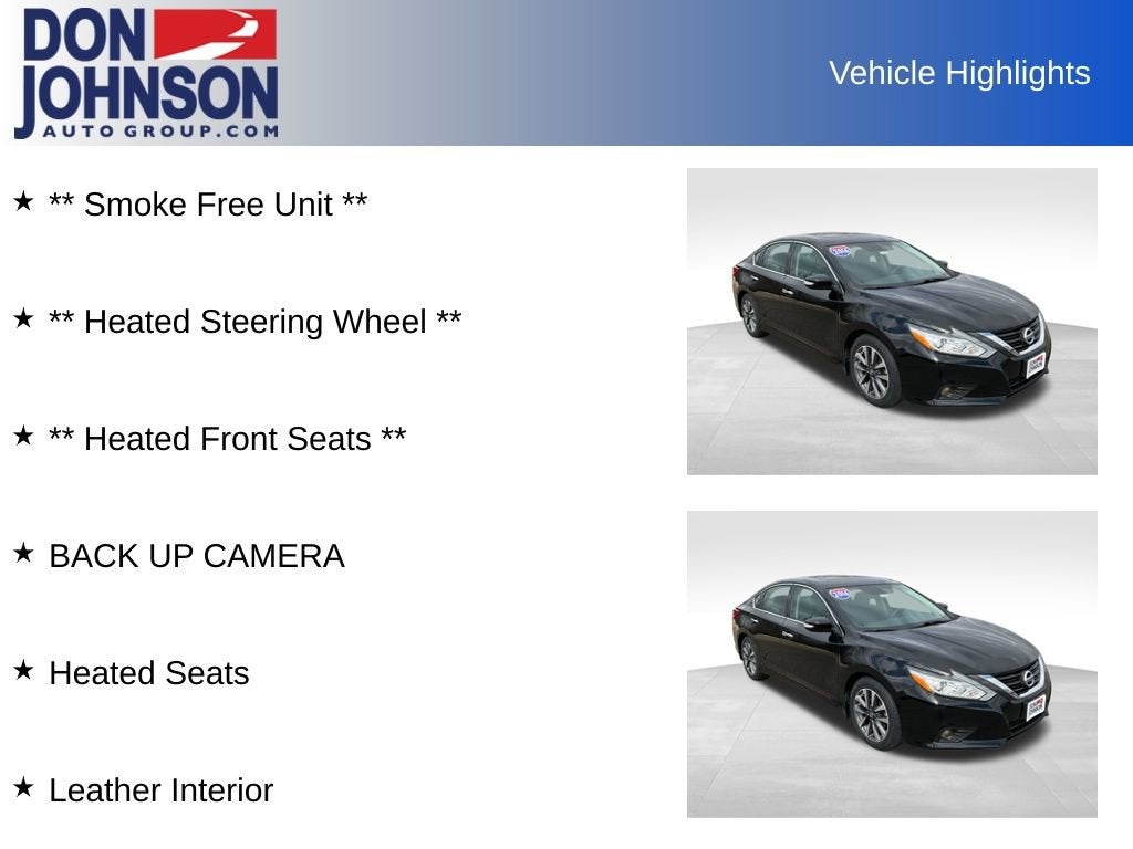 2016 Nissan Altima 2.5 SV