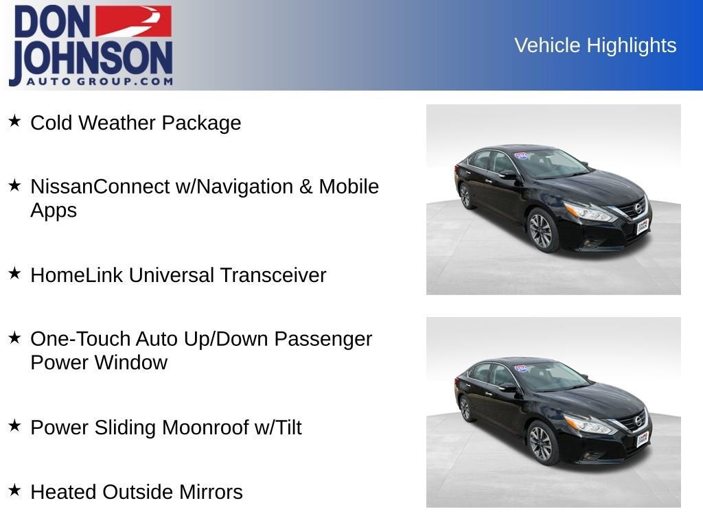 2016 Nissan Altima 2.5 SV