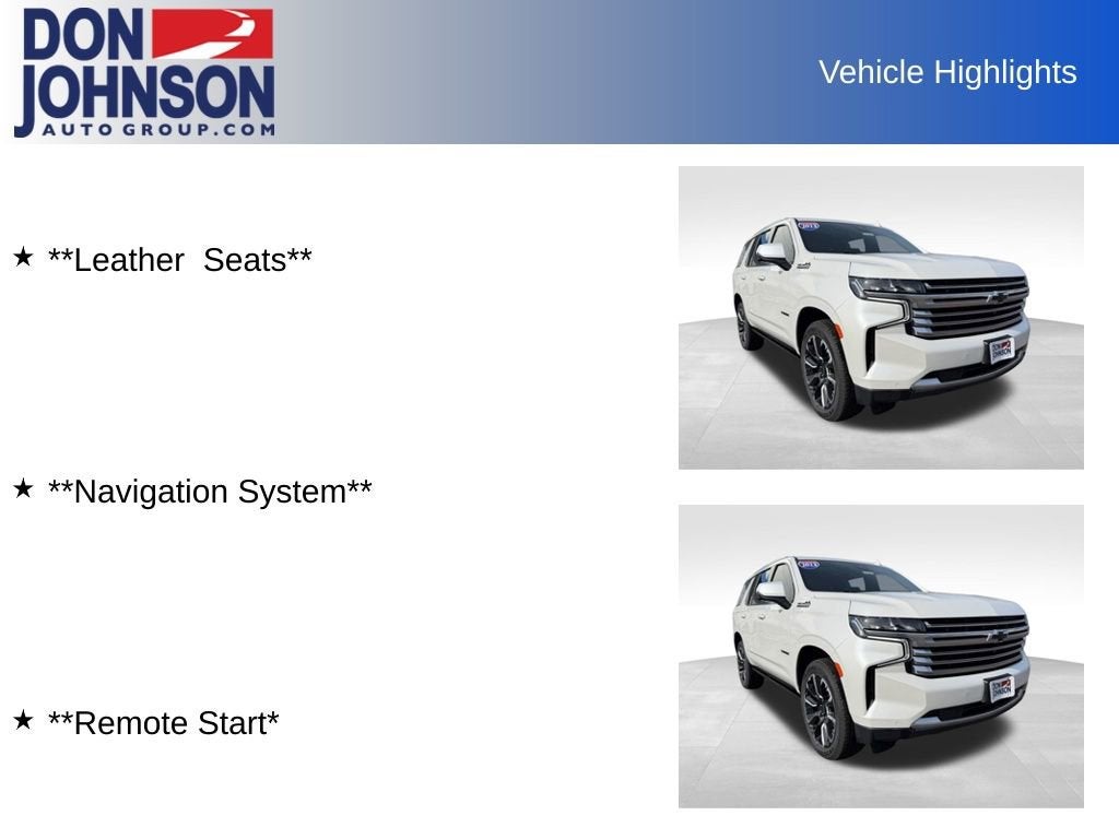 2023 Chevrolet Tahoe High Country