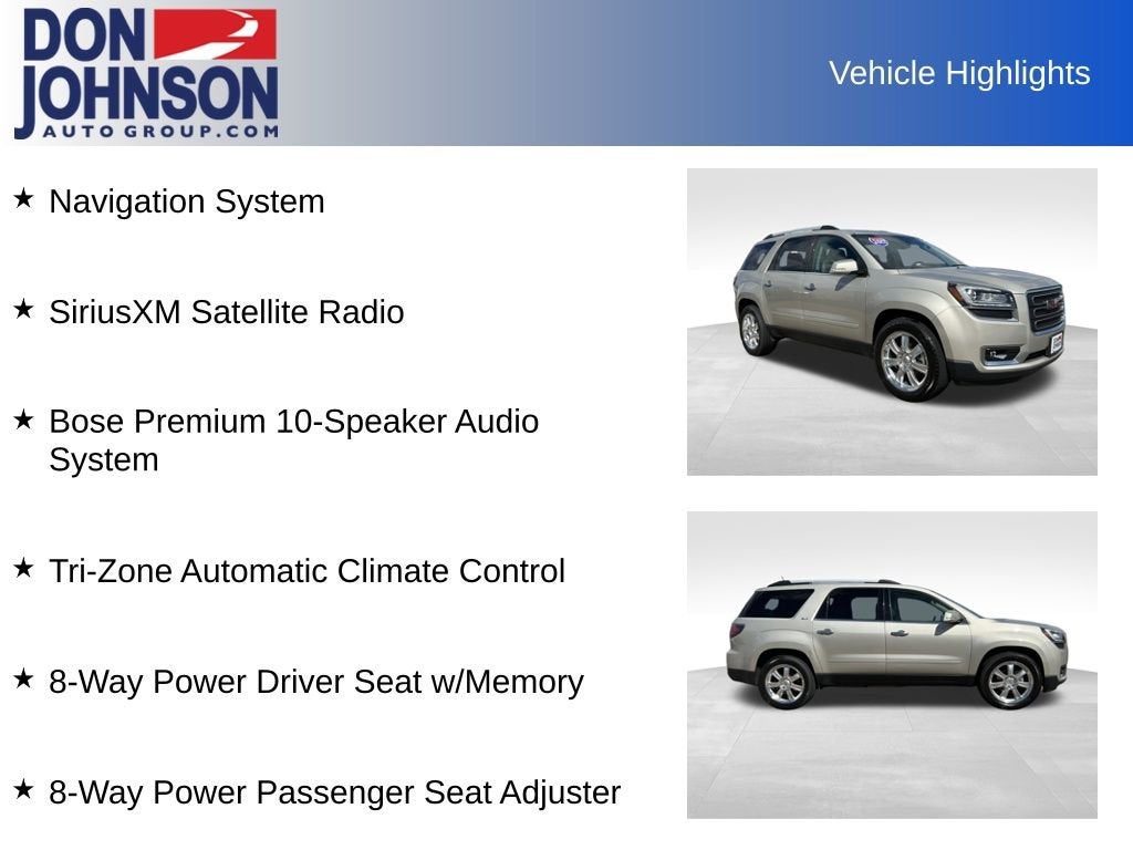 2017 GMC Acadia Limited Limited