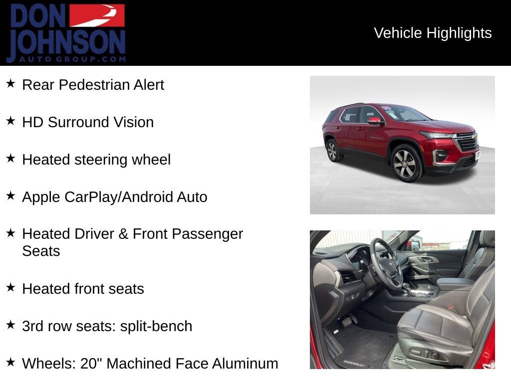 2023 Chevrolet Traverse LT Leather