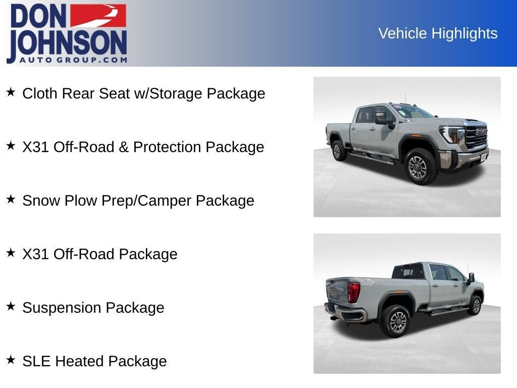 2025 GMC Sierra 2500 HD SLE